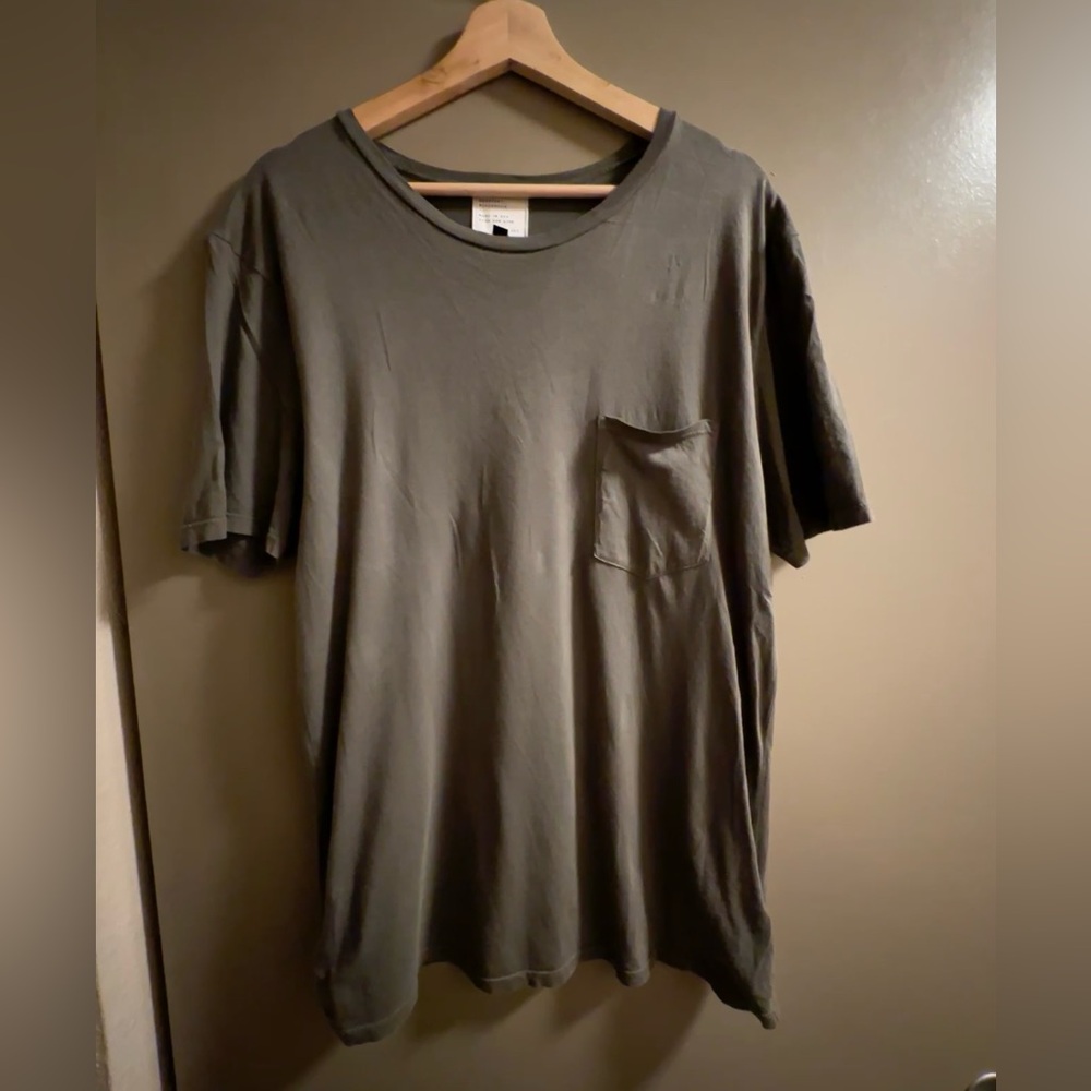 Manready Mercantile Olive Green Pocket Tshirt